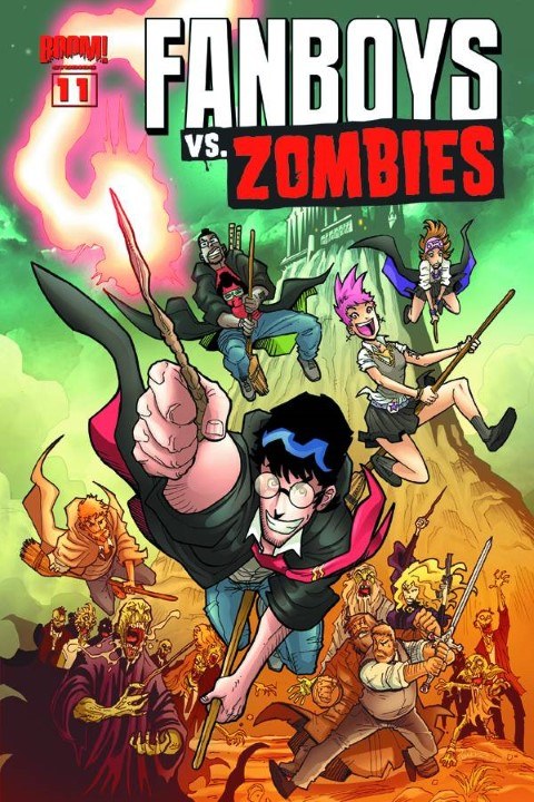 Fanboys vs. Zombies, Comic Book Series