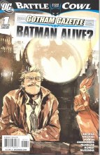 Batman Gotham Gazette #1 Alive