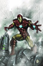Indomitable Iron Man B&W