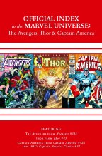 Official Index Avengers Th #12 Thor Captain America