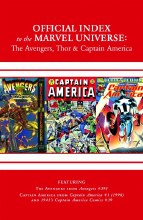 Official Index Avengers Th #13 Thor Captain America