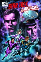 Star Trek Legion of Superheroes #3 (of 6) 10 Copy Incv (Net)