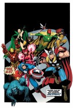 Avengers Assemble #1 Adams Var With Dig Cde