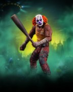 Batman Arkham City Ser 3 Clown Thug W Bat Af (Net)