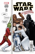 Star Wars #1 Christopher Humorous Party Var