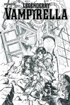 Legenderry Vampirella #4 (of 5) 10 Copy Davila B&W Incv (Net
