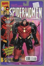 Spider-Woman V6 #7 ChristopAction Figure Var- Variant Cover Comic Book