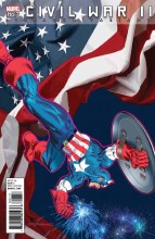Civil War Ii #7 (of 8) Steranko Captain America Var