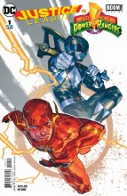 Justice League Power Rangers #1 (of 6) Flash Black Ranger Va