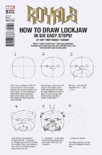 Royals #9 Zdarsky How To Draw Var Leg