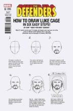 Defenders #6 Zdarsky How To Draw Var Leg