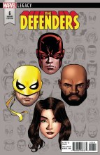 Defenders #6 Mckone Legacy Headshot Var Leg