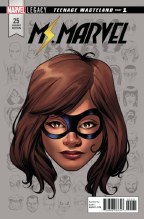 Ms Marvel #25 Mckone Legacy Headshot Var Leg