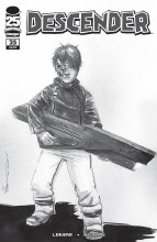 Descender #25 Cvr D B&W Walking Dead #104 Tribute Var