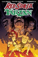 Red Sonja Tarzan #2 Cvr B Geovani