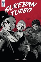 Sukeban Turbo #2 (of 4) Santos Cvr