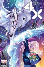 X-Men Fantastic Four #4 (of 4) Hetrick Flower Var