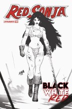 Red Sonja Black White Red #2 Cvr E 10 Copy Incv Meyers Line