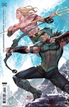 Aquaman Green Arrow Deep Target #1 (of 7) Cvr B Lee Card Sto