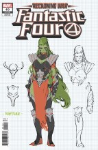 Fantastic Four #40 Silva Concept Art Var
