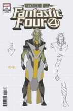 Fantastic Four #42 Silva Concept Art Var