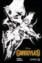 Gargoyles #2 Cvr X 10 Copy Foc Incv Lee Line Art
