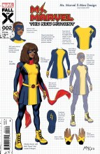 Ms Marvel New Mutant #2Mckelvie Design Var