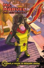 Ms Marvel New Mutant #4 Benjamin Su Homage Var