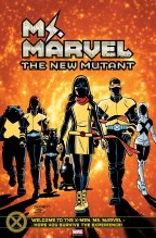 Ms Marvel New Mutant #4 Chris Samnee Team Homage Var