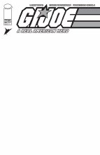 Gi Joe a Real American Hero #301 Cvr D Blank Sketch
