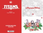 Titans #5 Cvr D Nguyen DC Holiday Card Special Edition Var