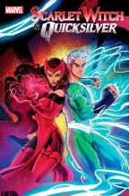 Scarlet Witch Quicksilver #1 Luciano Vecchio Foil Var (Net)