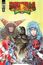 Godzilla Vs Mmpr Ii #2 Cvr C 10 Copy Su