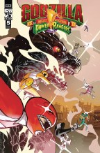 Godzilla Vs Mmpr Ii #5 Cvr A Rivas