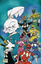 Mighty Morphin Power Rangers Usagi Yojimbo #1 Cvr E Foil Var