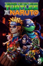 Teenage Mutant Ninja Turtles X Naruto #1 Cvr D Moncayo