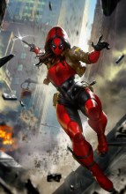 Deadpool #8 100 Copy Incv Derrick Chew Deadpool Vir Var