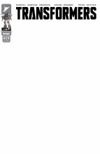 Transformers #15 Cvr G Blank Sketch Cvr