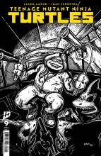 Teenage Mutant Ninja Turtles 2024 #9 10 Copy Eastman B&W