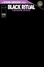 Spawn Black Ritual Book of Nyx #1 (of 7) Cvr D Blank Sketch