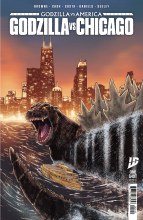 Godzilla Vs America Chicago #1 2nd Ptg Cash