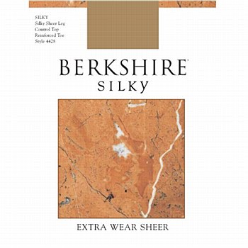 Silky Extra Wear Control Top Pantyhose with Reinforced Toe - 4428