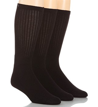 Calvin Klein Mens black sport socks