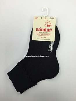 Condor Girls Scallop Socks # 456