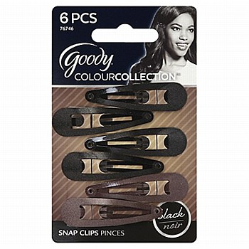 Goody Snap Clips Black #76746