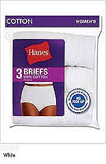 Hanes Ladies Briefs #D40LWH - Heads of Class