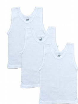 Jack &amp; Jill Boys Sleeveless Undershirts #902