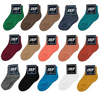 JRP Crew Sock-Navy-5-6-