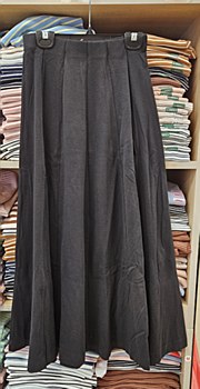 Kiki Riki 32&quot; Midi Ribbed Panel Skirt
