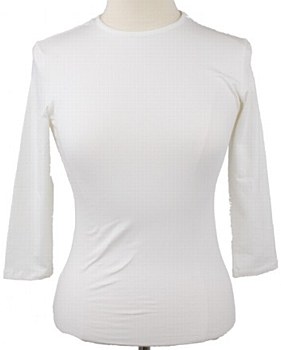 Kiki Riki Cotton 3/4 Sleeve Shell # 13278
